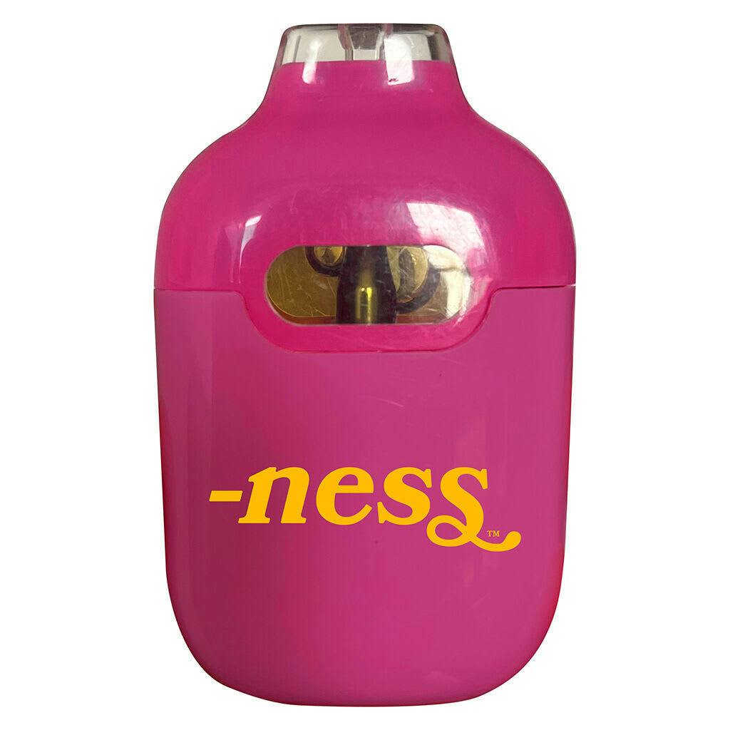 -NESS Iced Peachy Mango Liquid Diamonds AIO Vape PEN - 1G SATIVA