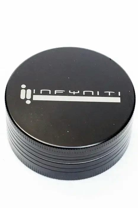 Infyniti 2 parts metal herb grinder - Black