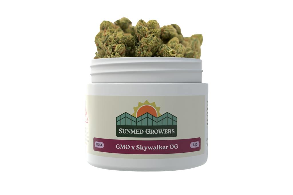 SunMed Growers GMO x Skywalker OG Whole Flower 3.5g