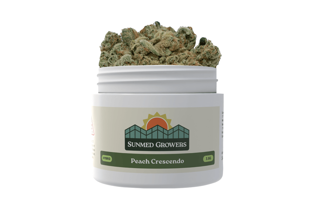 SunMed Growers Peach Crescendo Whole Flower 3.5g