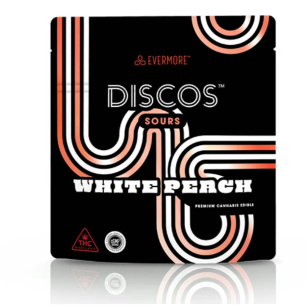 Discos - Sour White Peach - Gummies - 100mg (10 x 10mg)