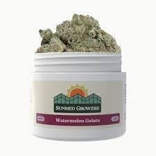 SunMed - Watermelon Gelato - Flower - 7g (Jar)