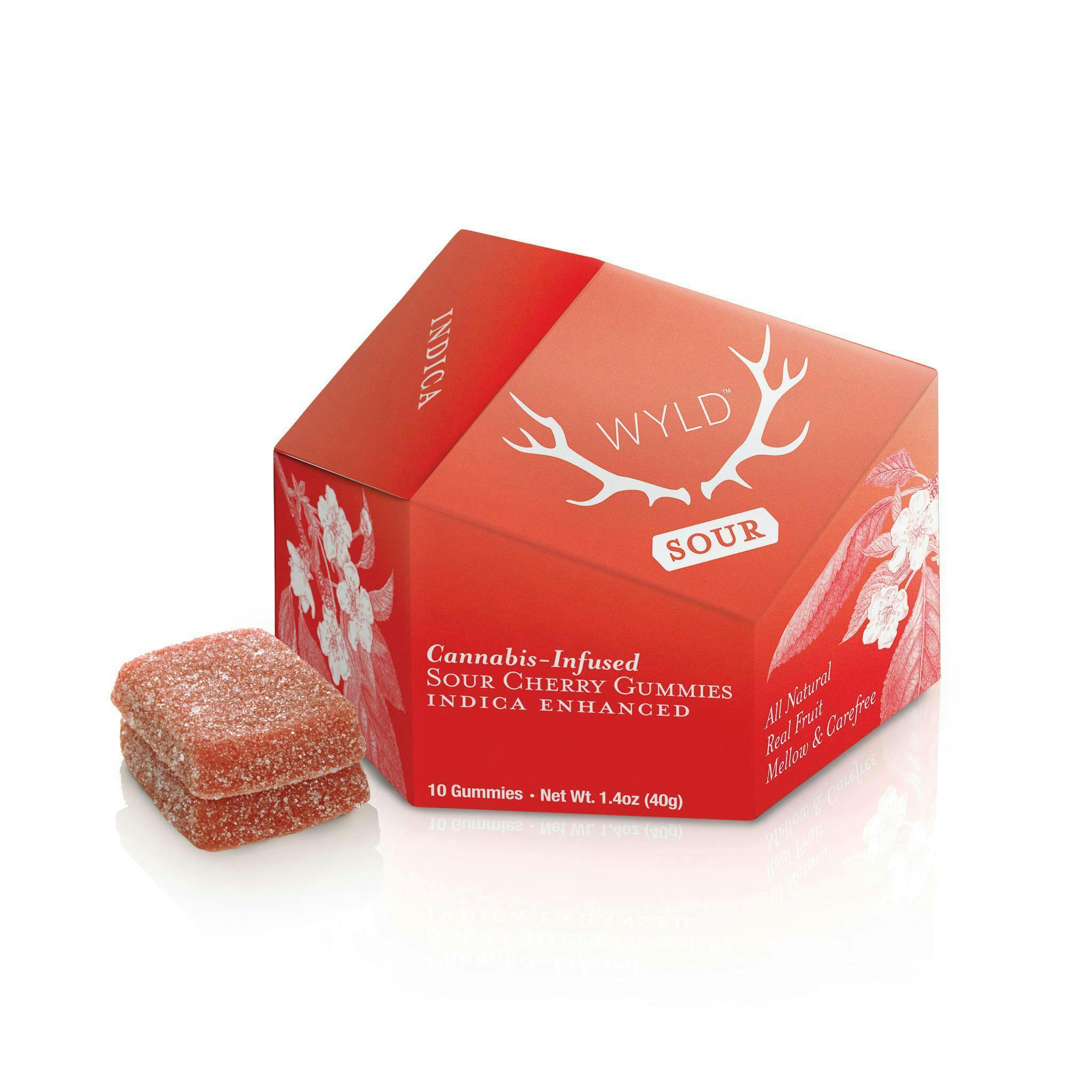 WYLD - Sour Cherry - Gummies - 100mg (10 x 10mg)
