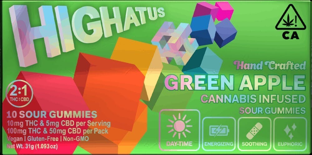 Highatus — Sour - Green Apple