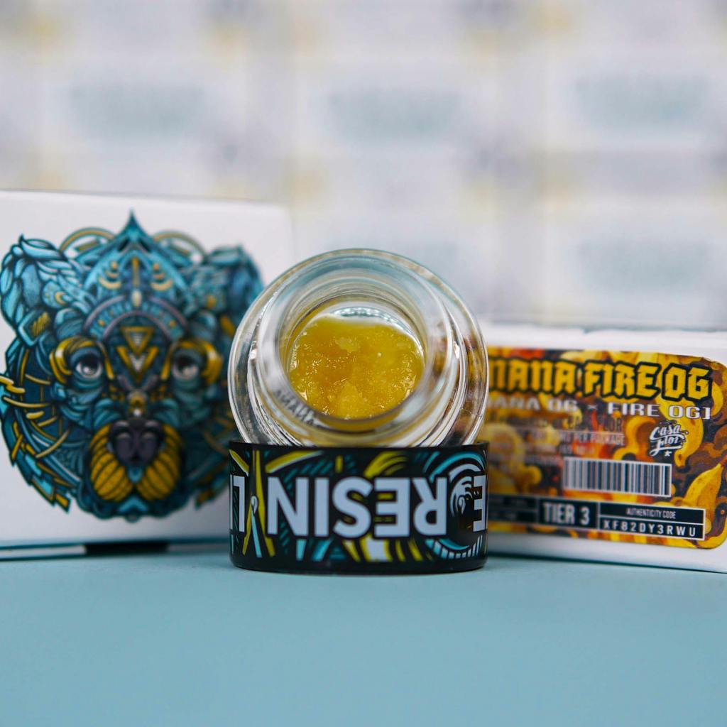 BEAR LABS - T3 CURED RESIN BUDDER - BANANA FIRE OG 1G
