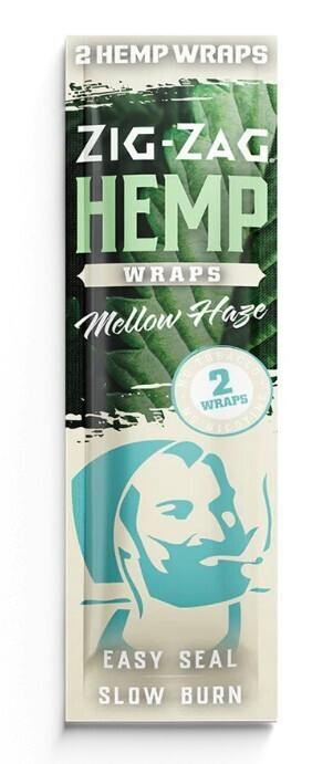Zig-Zag Hemp Wraps - Mellow Haze