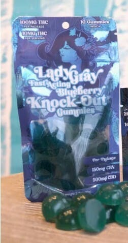 Lady Gray Blueberry Knockouts Fast-Acting 100mg