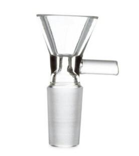 LuvBuds Glass 14mm Male Clear Bowl w/ Handle