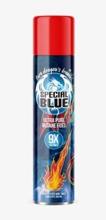 Butane, Special Blue at High Standards