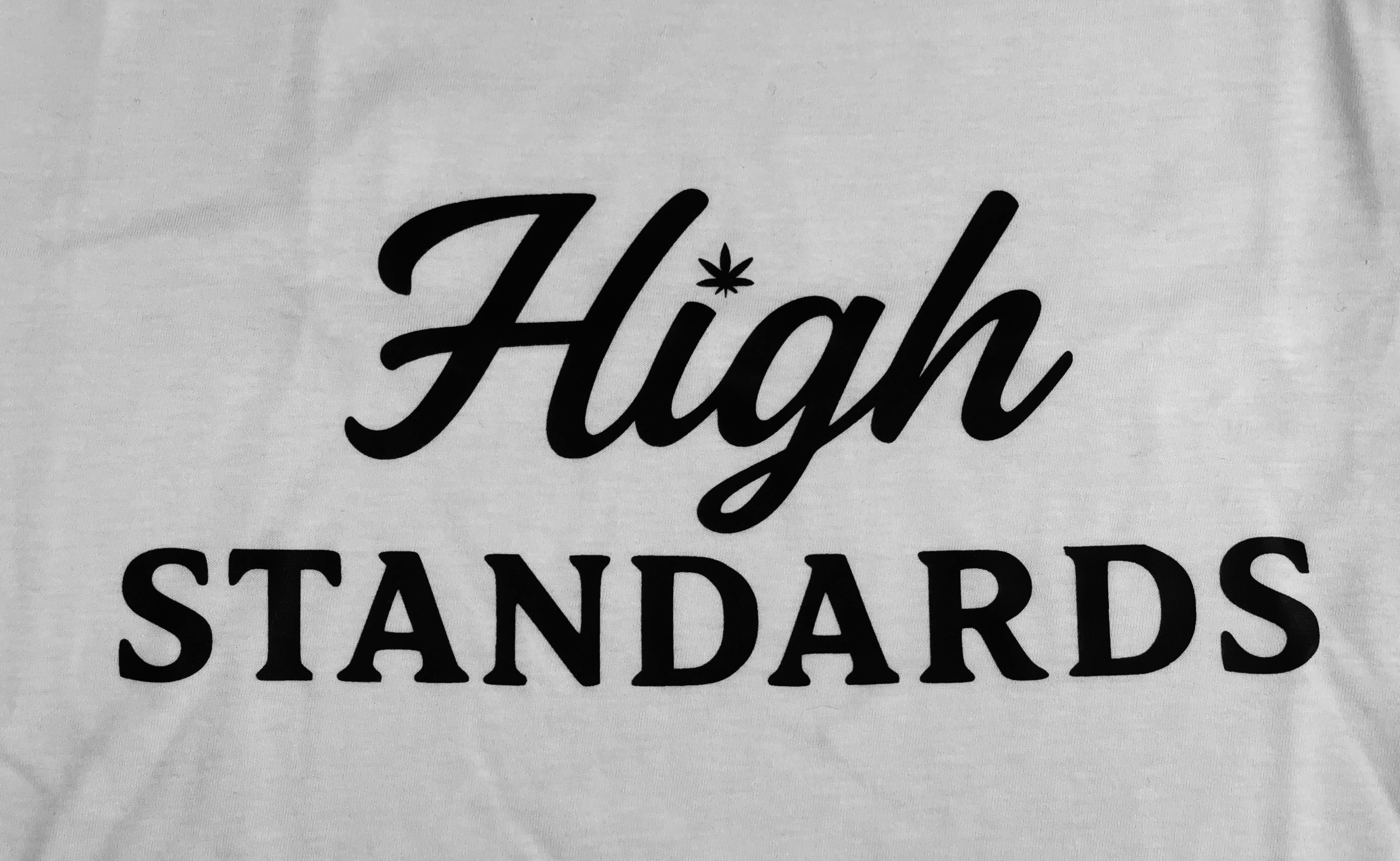 High Standards T-Shirt White sz 2X