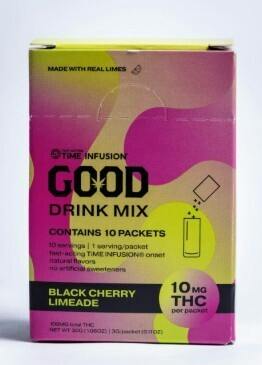 GOOD Black Cherry Limeade Drink Mix 10pk