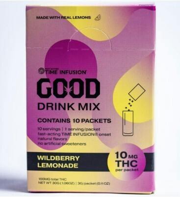 GOOD Wildberry Lemonade Drink Mix 10pk