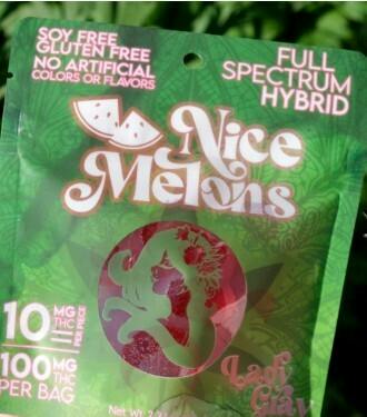 Lady Gray Gummies Nice Melons 100mg Hybrid