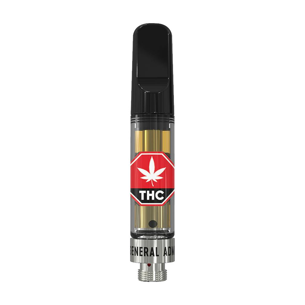 General Admission-Peach Ringz Sativa 1:0 510 Thread Cartridge