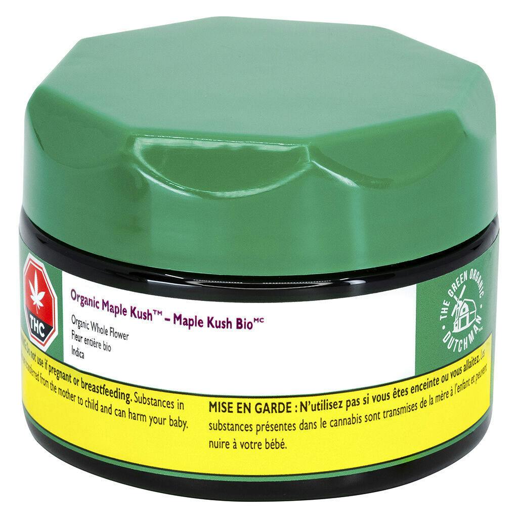The Green Organic Dutchman- Organic maple Kush-3.5g