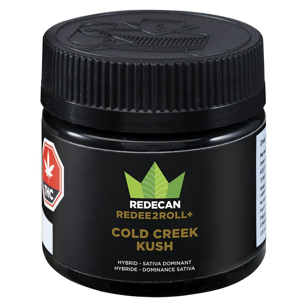 Redecan-Cold Creek Kush Milled Redee2Roll+
