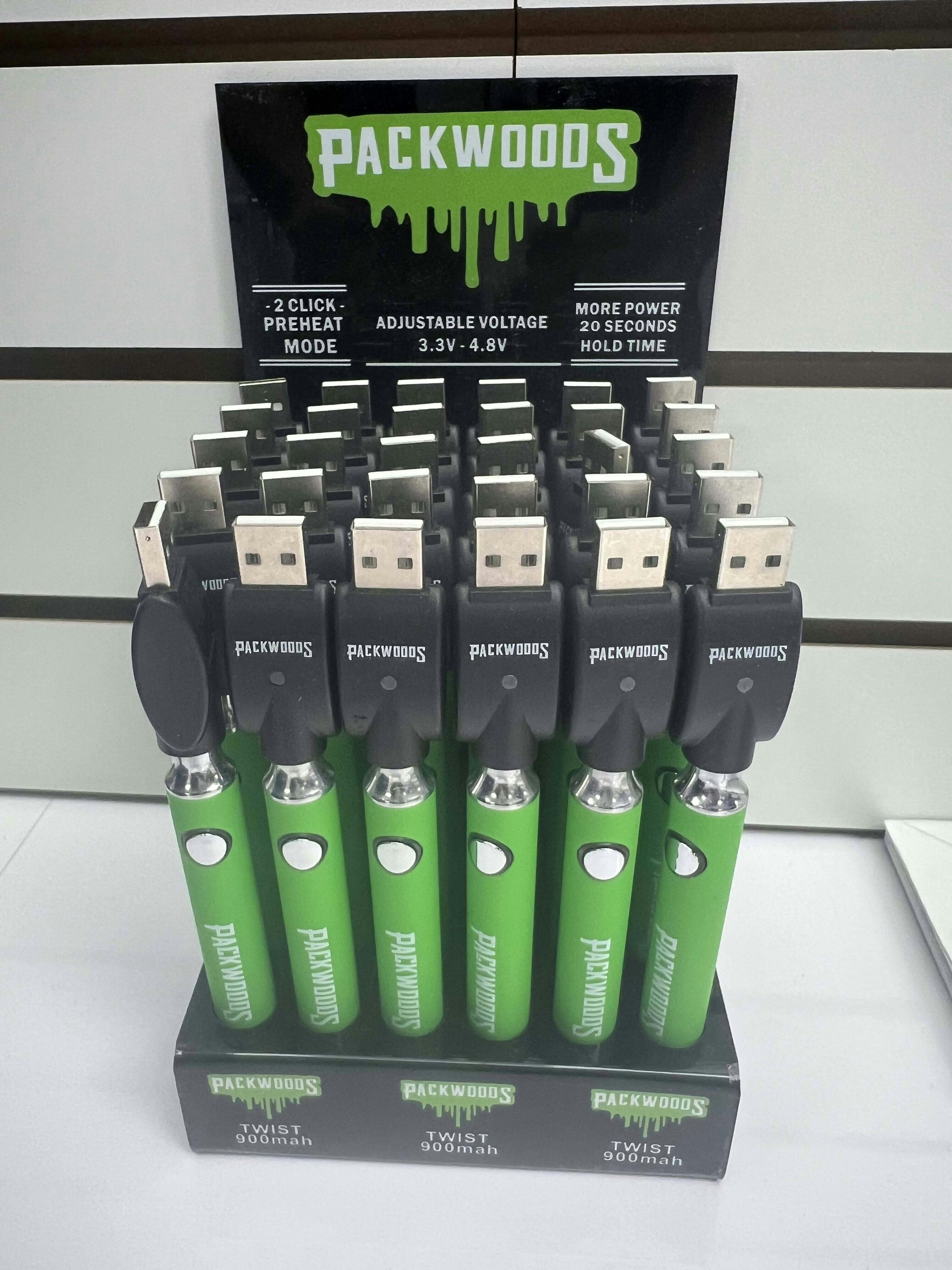 Vape Battery Pack Woods Green