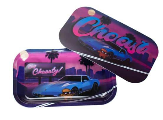 Choast Miami Vice Rolling Tray + Magnetic Lid