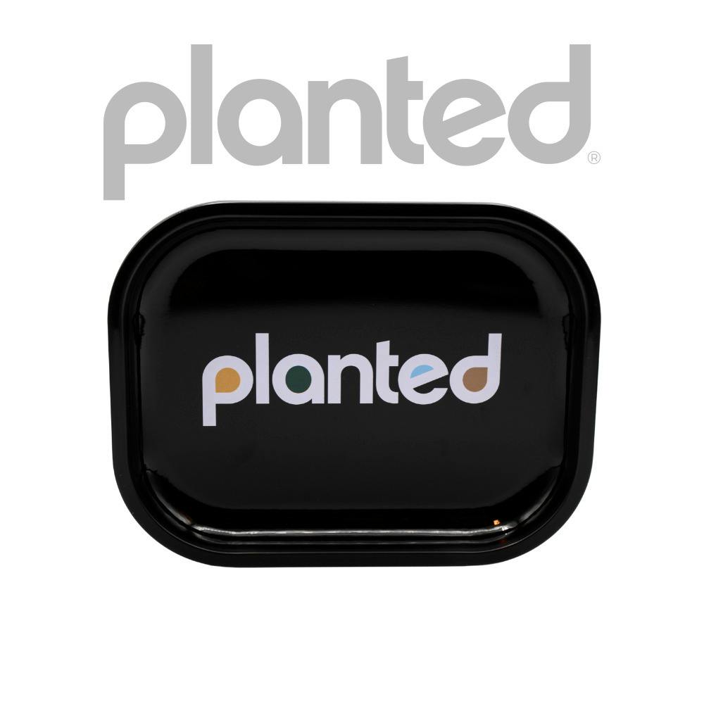 PLANTED | SMALL BLACK ROLLING TRAY