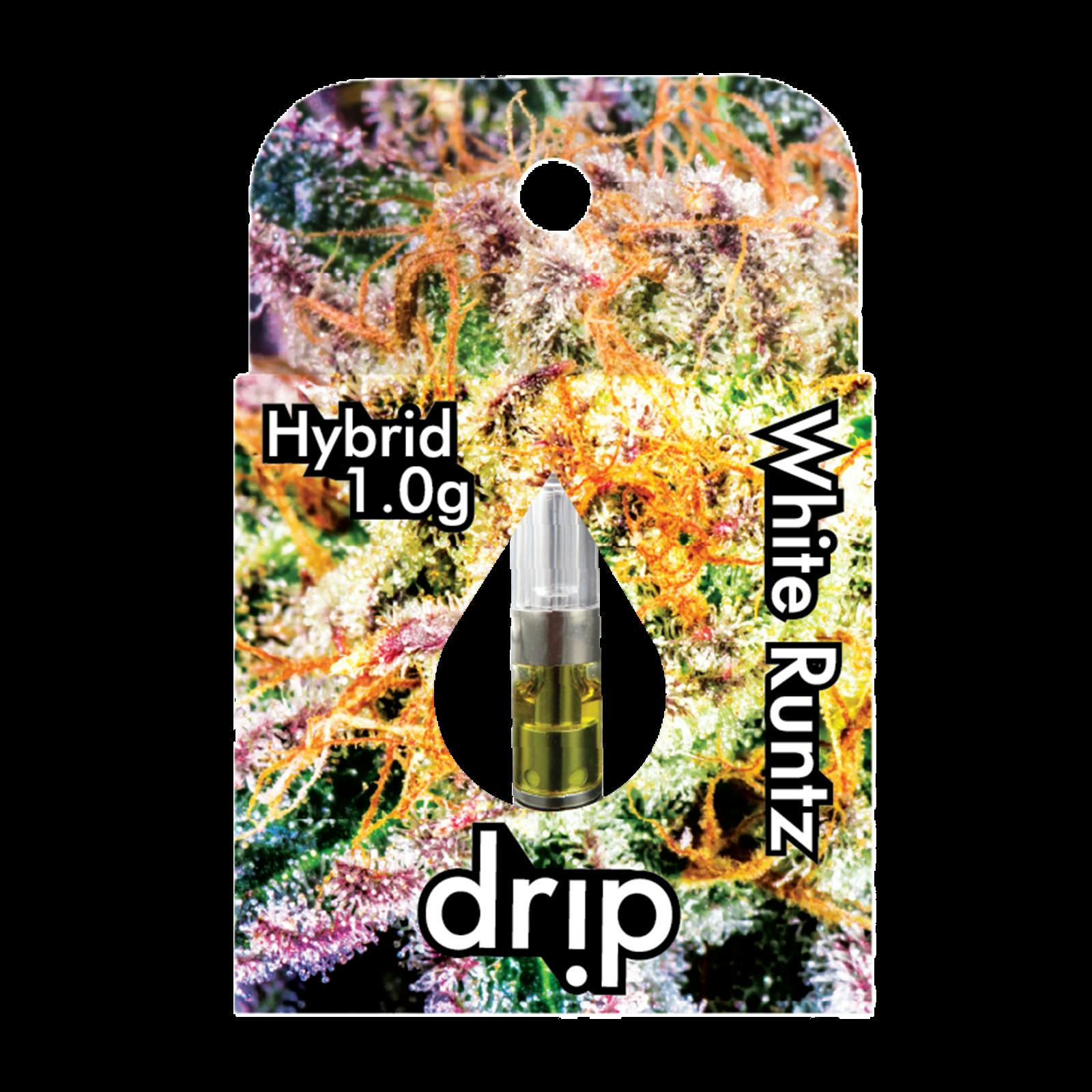 DRIP | WHITE RUNTZ | HYBRID | 510 CARTRIDGE | 1G | REC