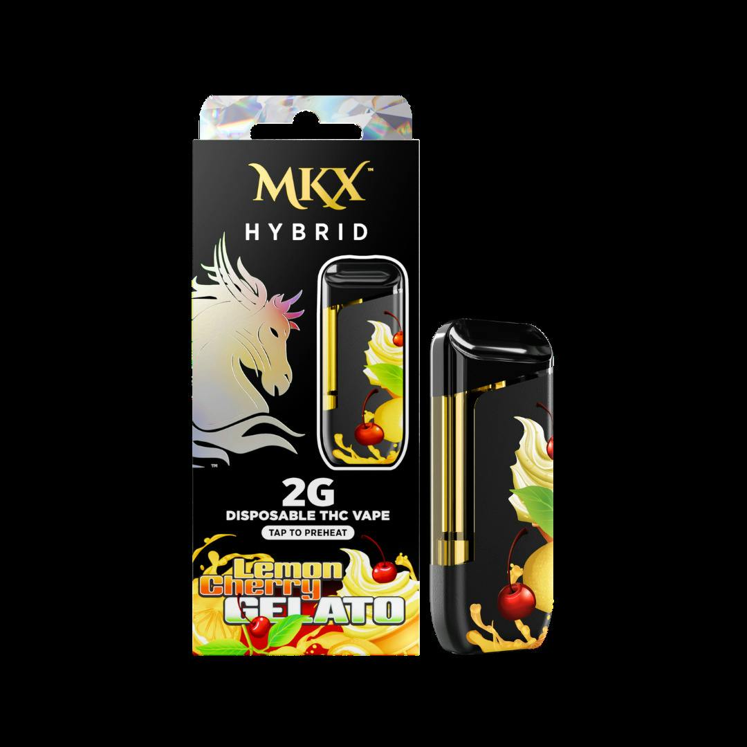 MKX | LEMON CHERRY GELATO | HYBRID | DISPOSABLE VAPE | 2G | REC