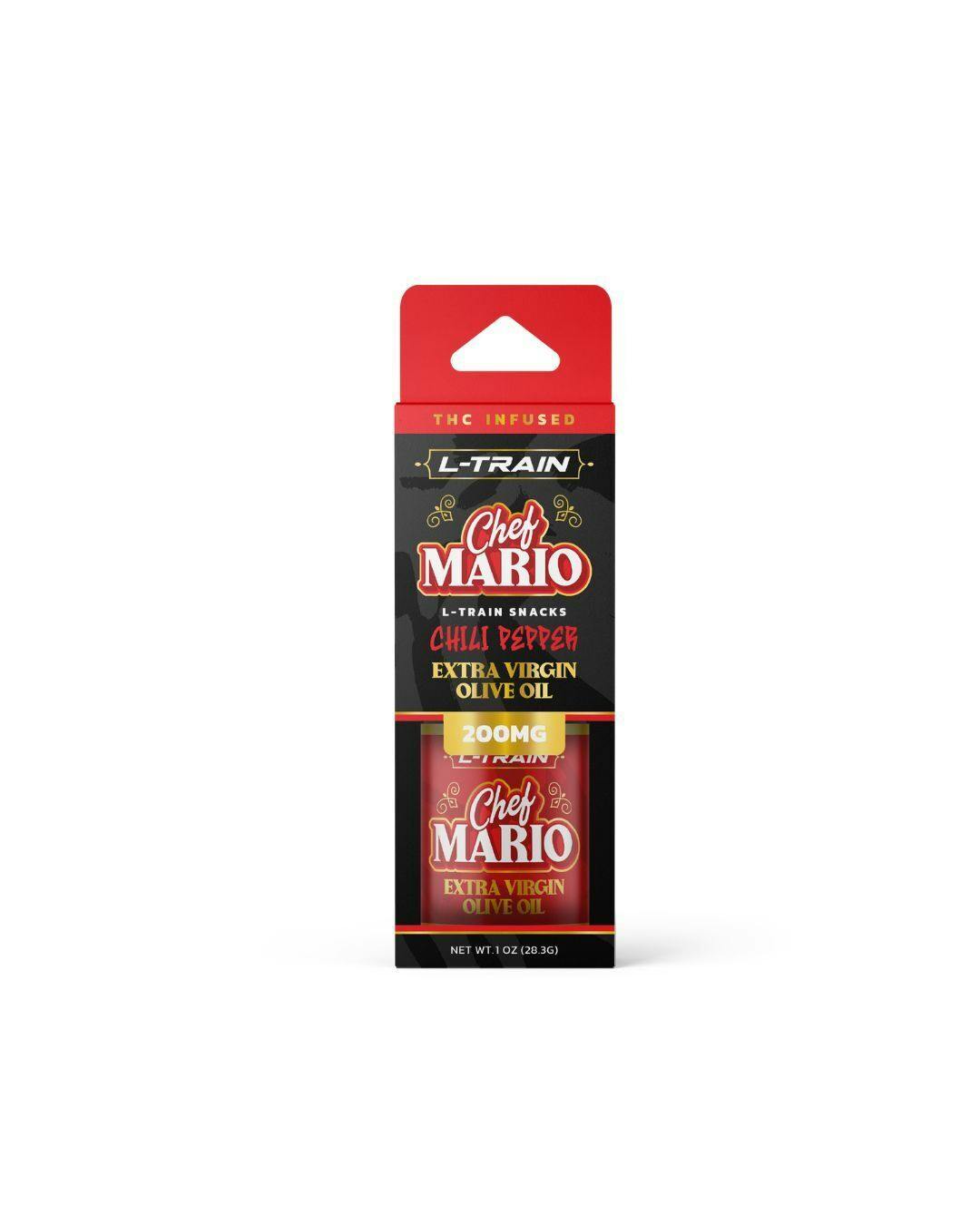 CHEF MARIO | EXTRA VIRGIN OLIVE OIL | CHILI PEPPER | HYBIRD | 200MG | REC