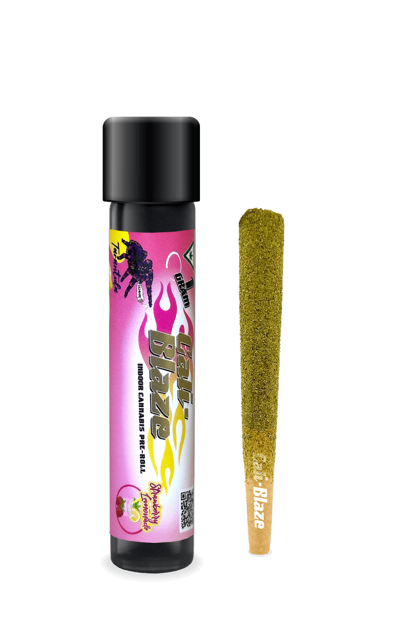CALI-BLAZE | STRAWBERRY LEMONADE | SATIVA | INFUSED PRE-ROLL | 1.2G | REC
