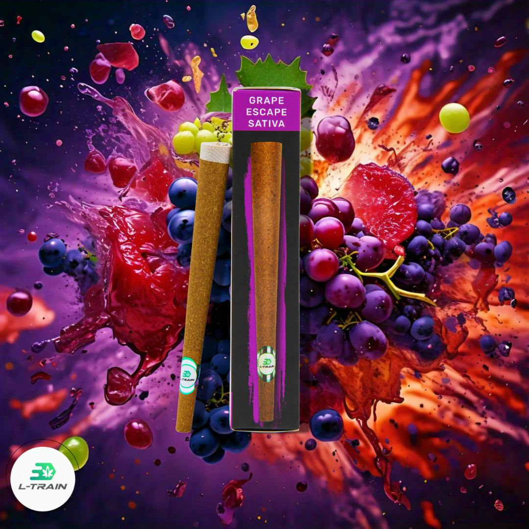L-TRAIN | GRAPE ESCAPE | HYBRID | MOONROCK BLUNT | 2G | REC
