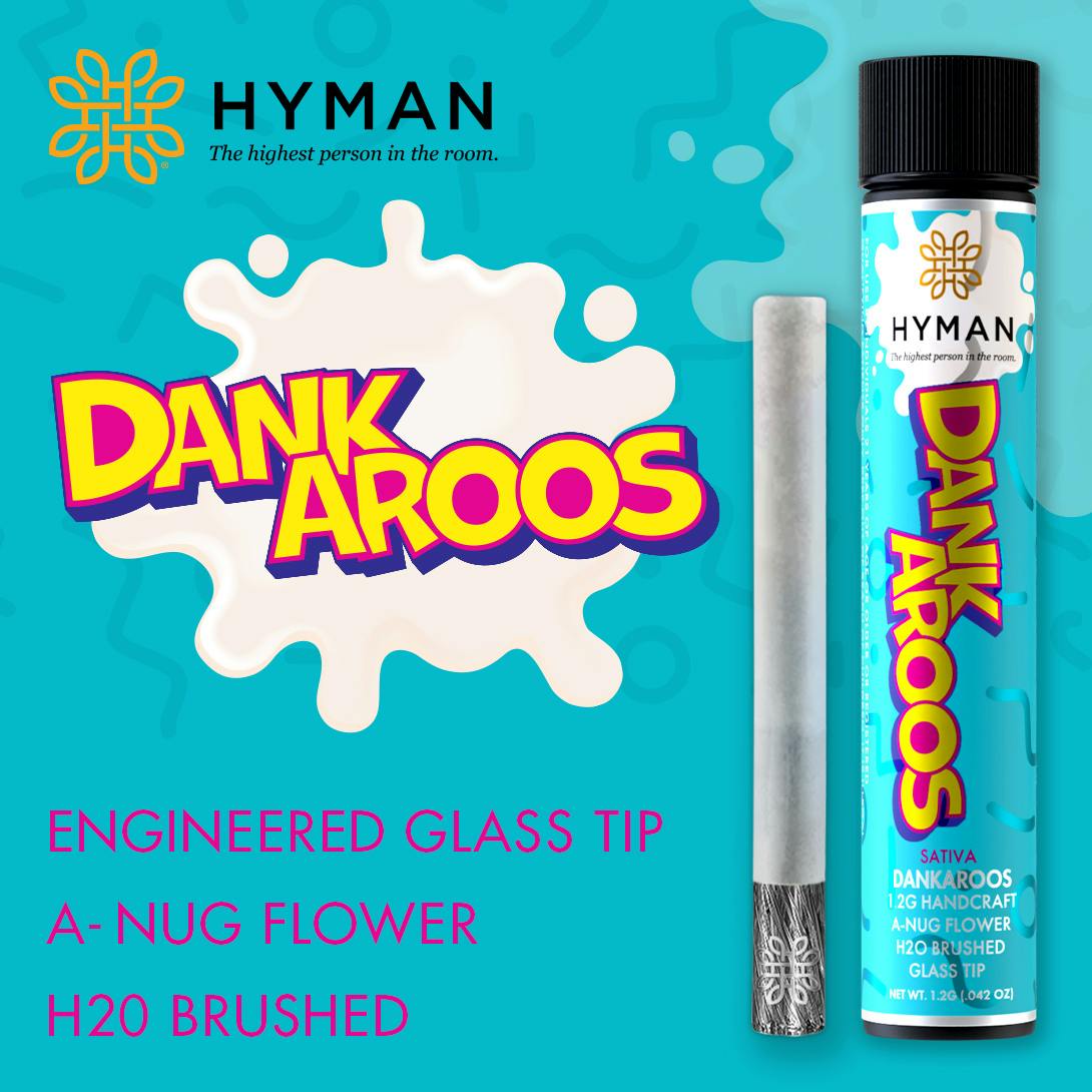 HYMAN | DANKAROOS | SATIVA | PRE-ROLL | 1.2G | REC