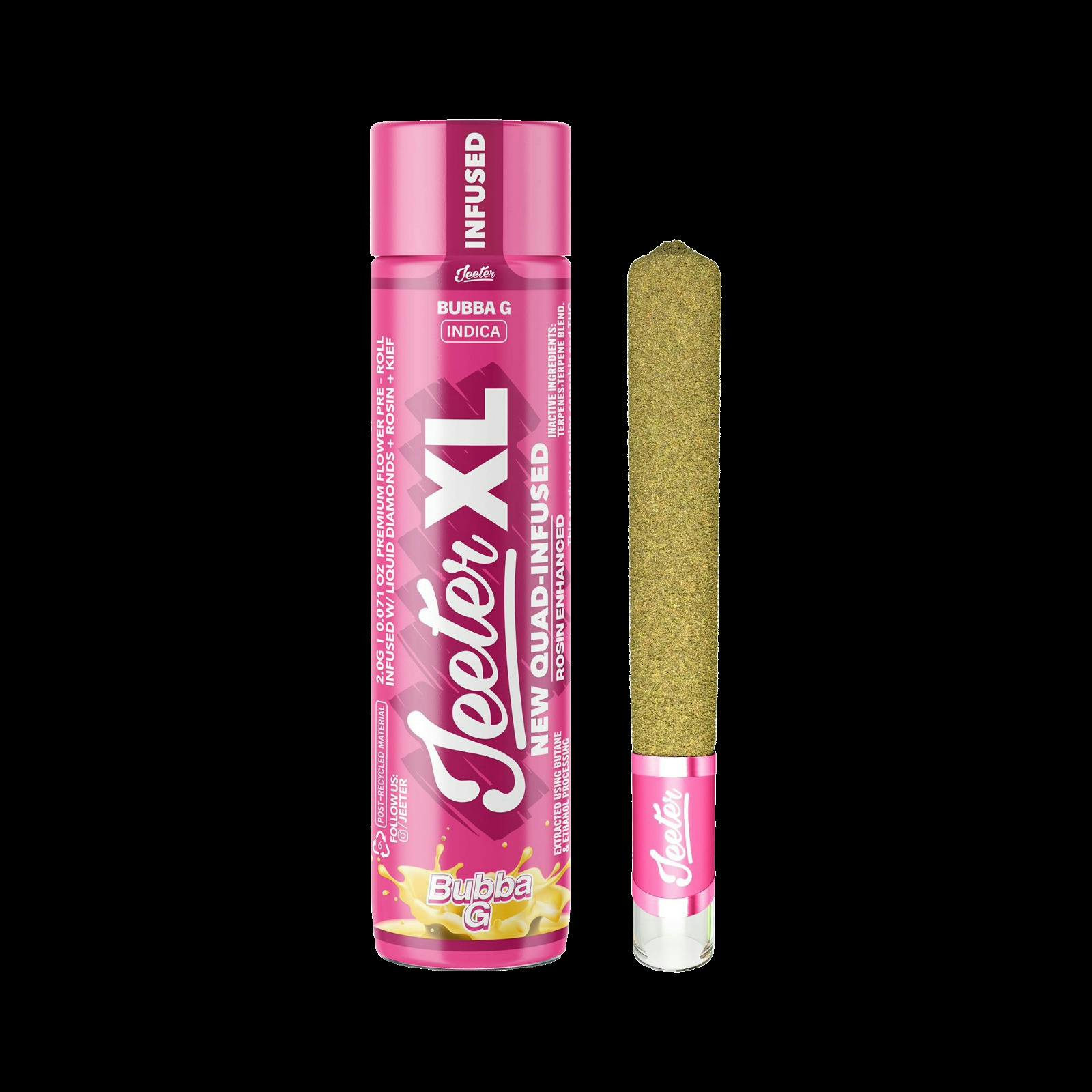 JEETER | BUBBA G | INDICA | INFUSED PRE-ROLL | 2G | REC