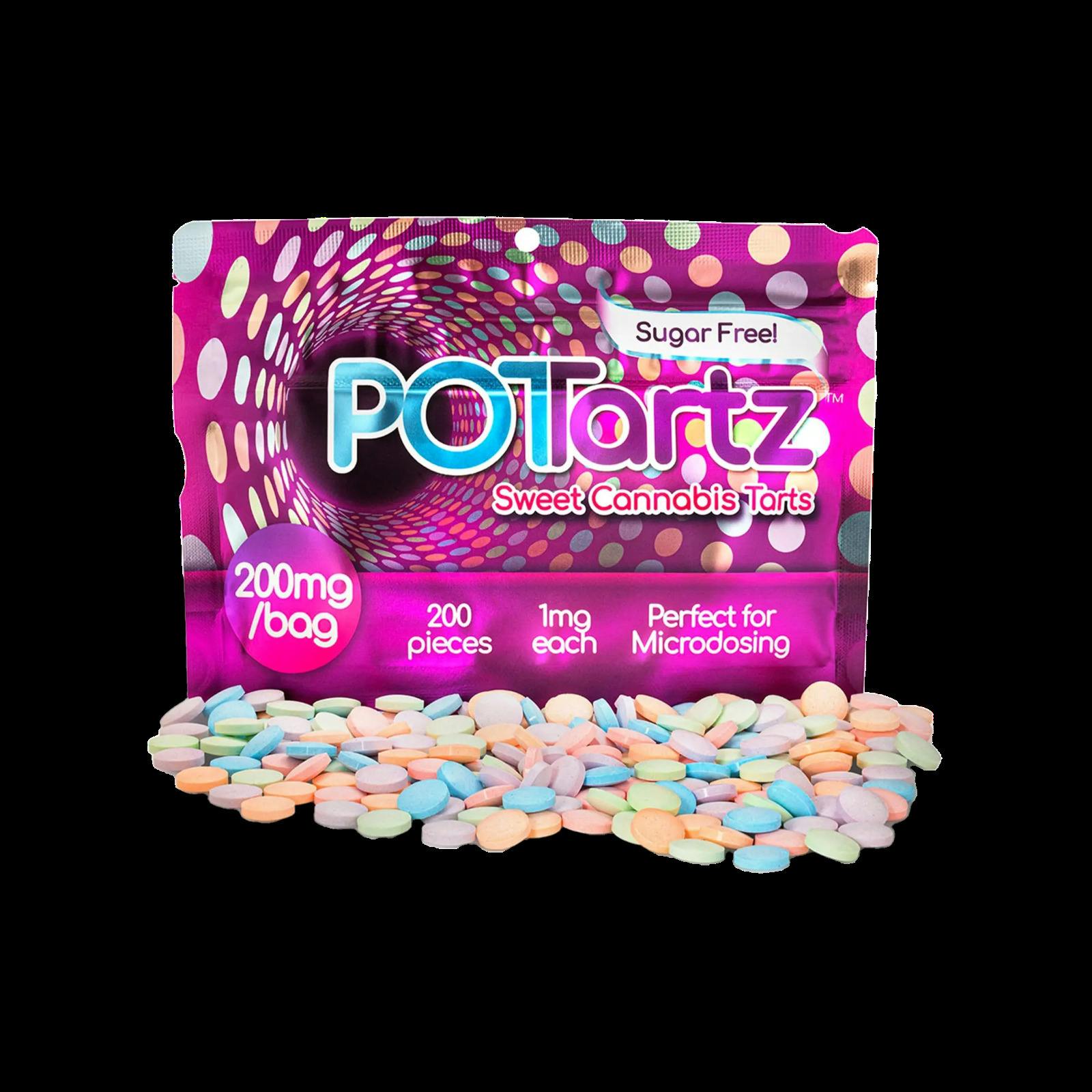 POTARTZ | THC TARTZ | HYBRID | HARD CANDY | 200MG | REC