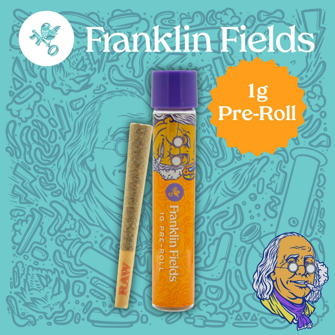 FRANKLIN FIELDS | SCENTED MARKER | HYBRID | PRE-ROLL | 1G | REC