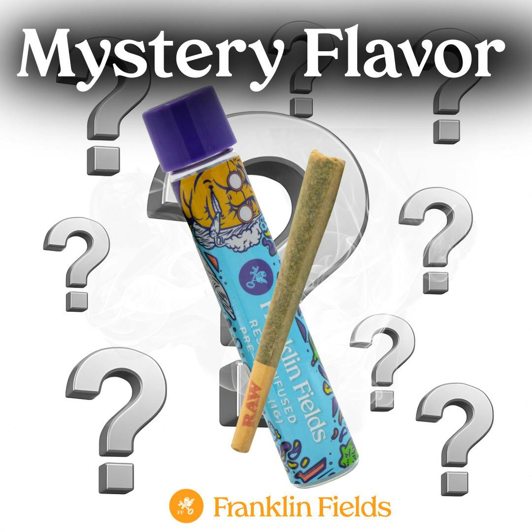 FRANKLIN FIELDS | MYSTERY | INDICA | INFUSED PRE-ROLL | 1G | REC