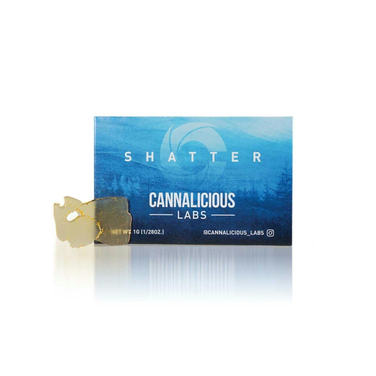CANNALICIOUS | HAWAIIAN SKUNK SHATTER | INDICA | SHATTER | 1G