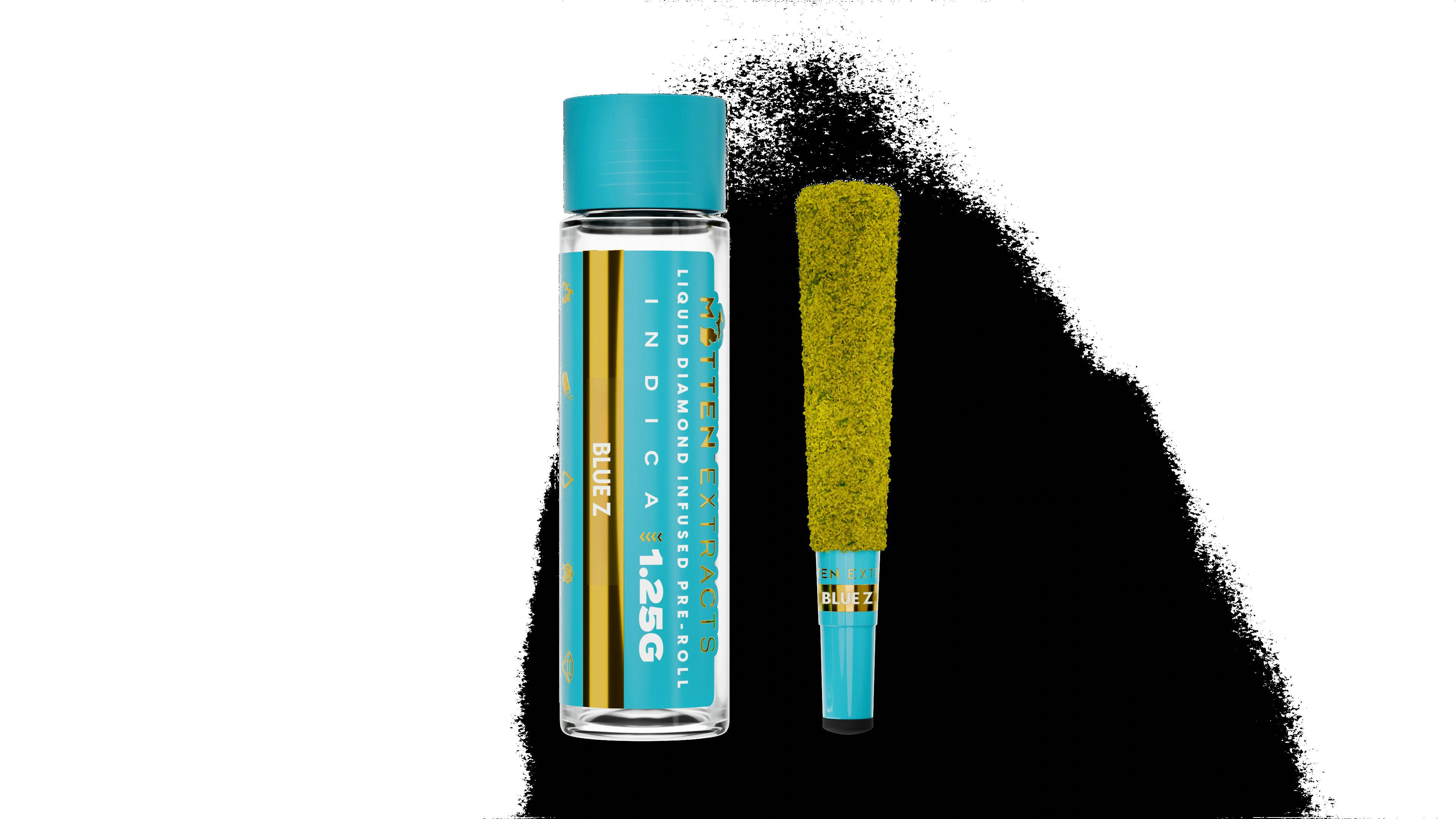 MITTEN EXTRACTS | PAPAYA CAKE | SATIVA | INFUSED PRE-ROLL | 1.25G | REC
