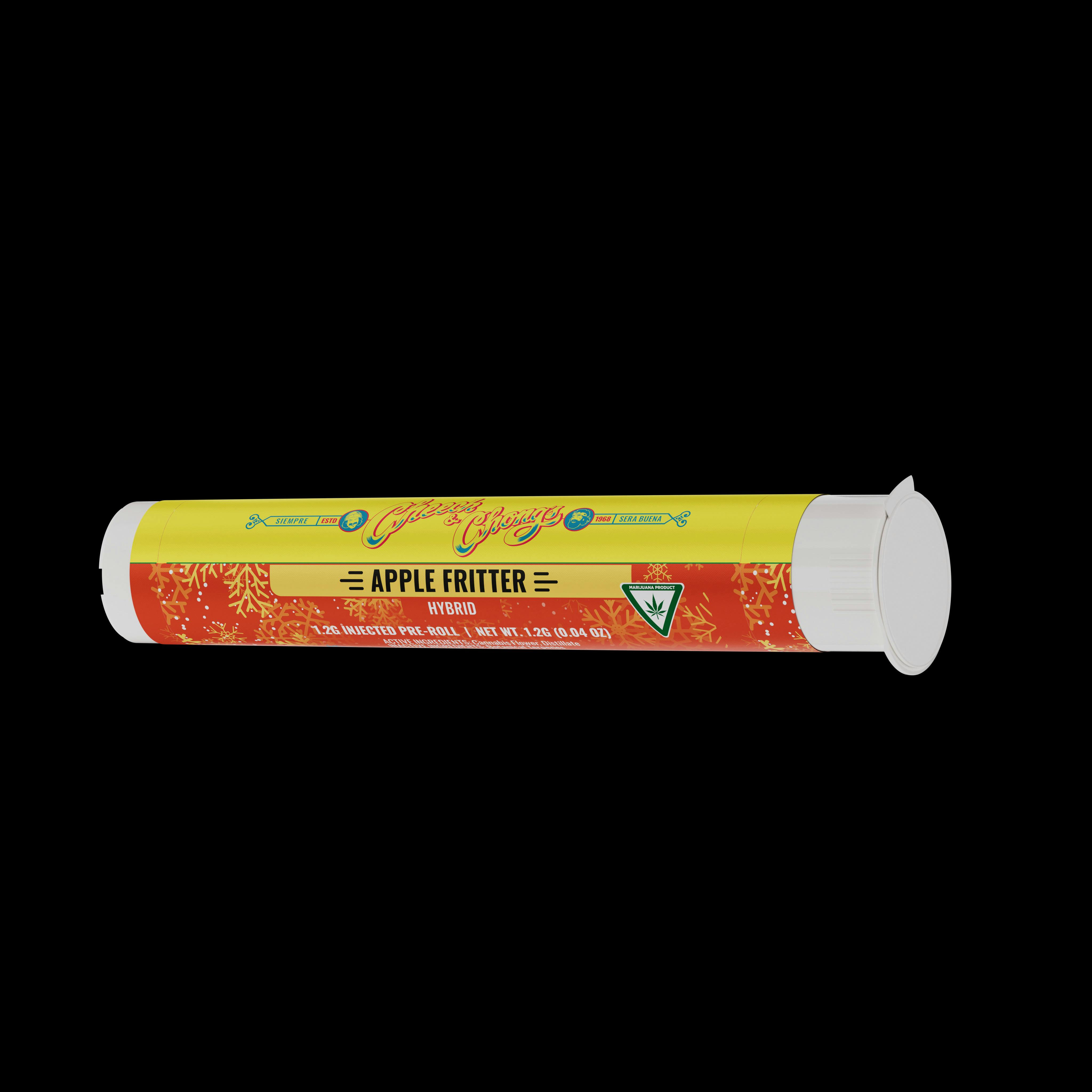 CHEECH & CHONG | APPLE FRITTER | SATIVA | INFUSED PRE-ROLL | 1.2G | REC