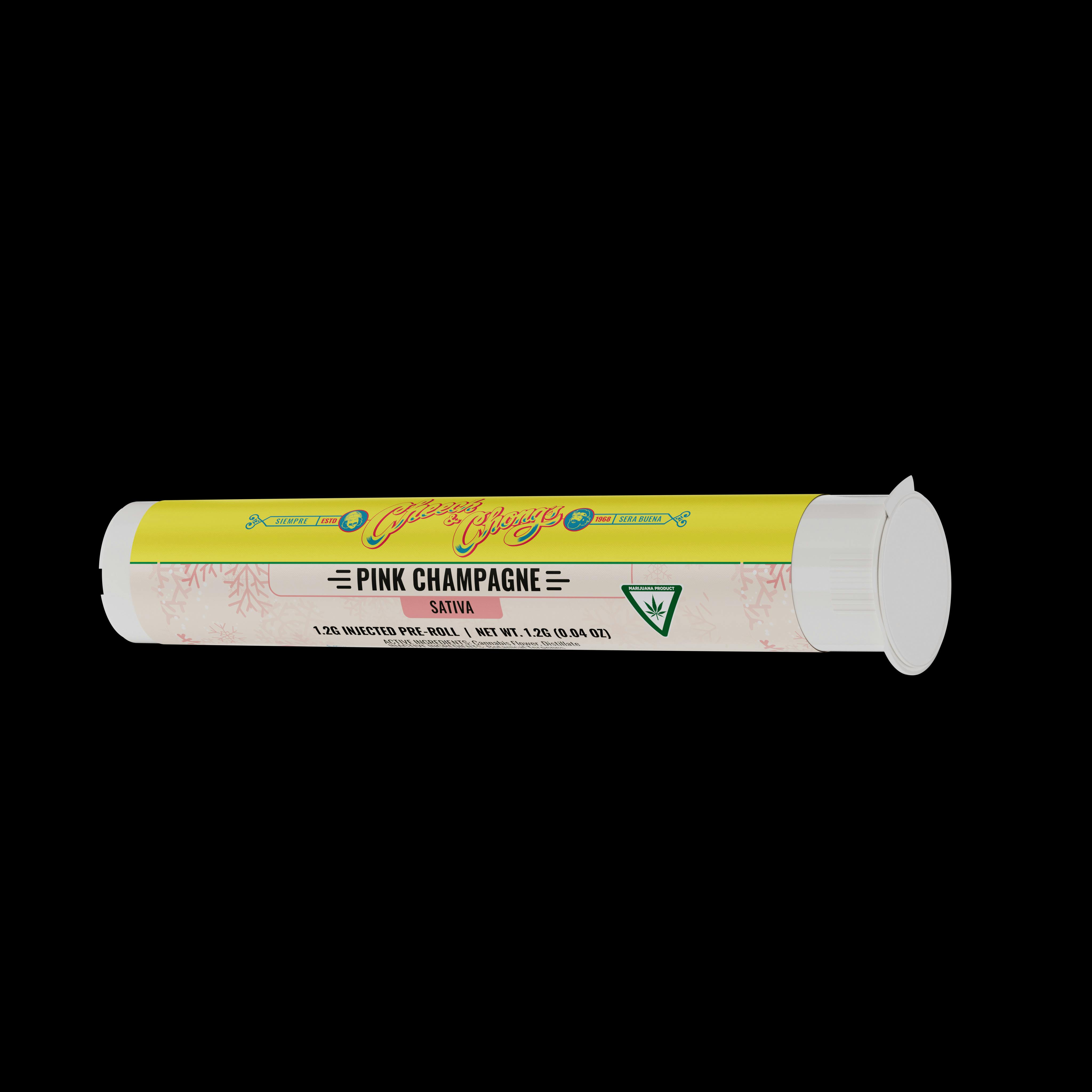 CHEECH & CHONG | PINK CHAMPAGNE | SATIVA | INFUSED PRE-ROLL | 1.2G | REC