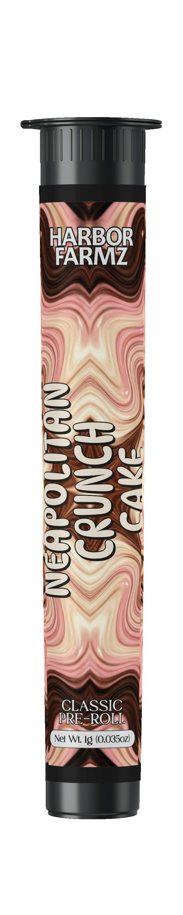 HARBOR FARMZ | NEAPOLITAN CRUNCH CAKE | INDICA | PRE-ROLL | 1G | REC