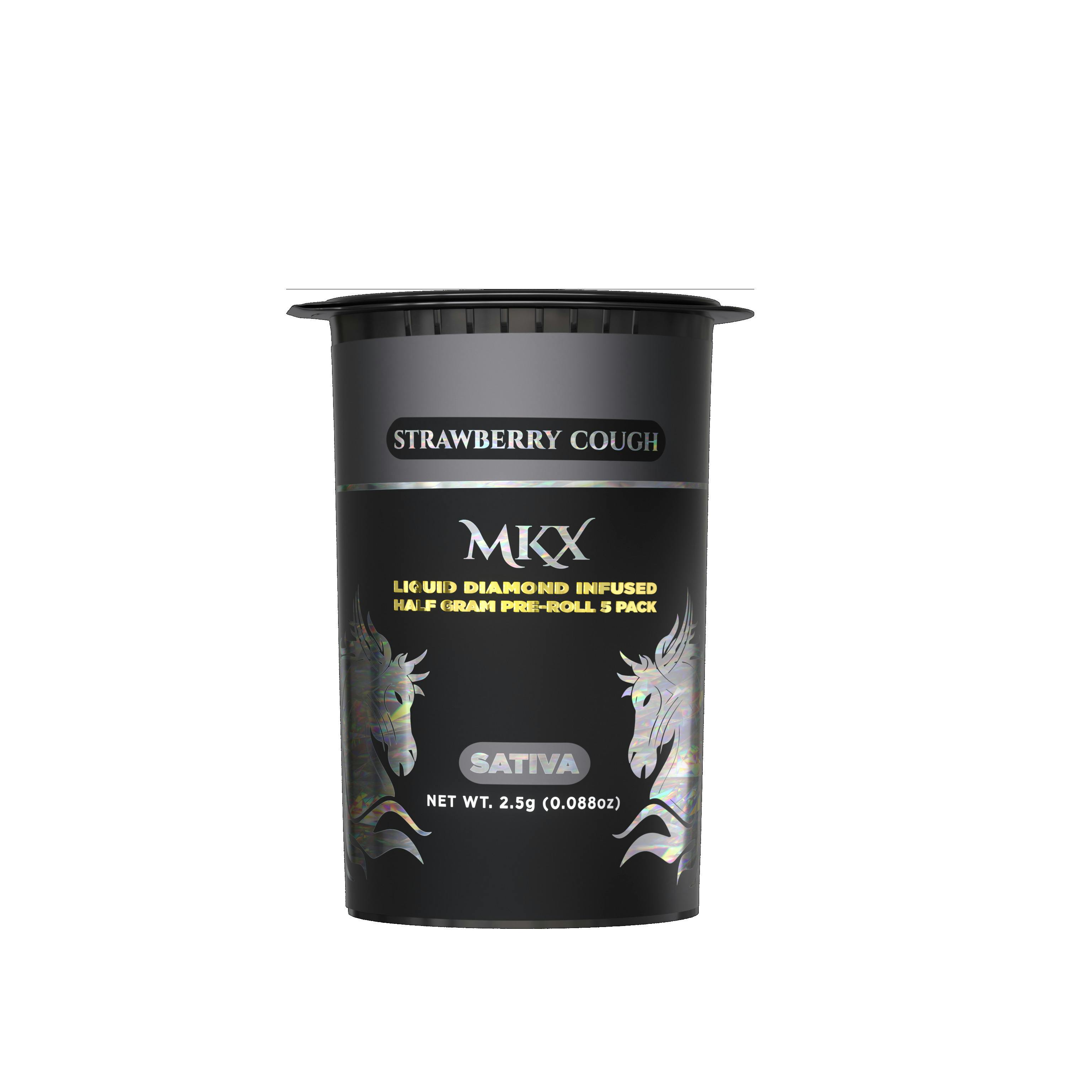 MKX | STRAWBERRY COUGH | SATIVA | INFUSED PRE-ROLL PACK | 2.5G | REC