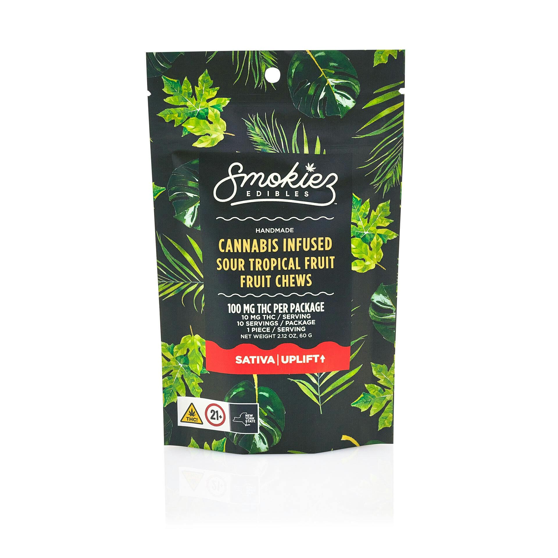 Tropical Fruit Sour | Fruit Chews | 10ct | Sativa