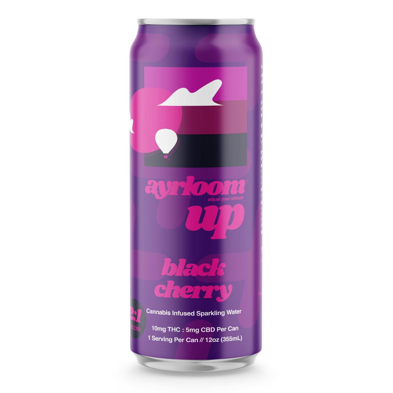 Black Cherry | Seltzer | 2:1 | Single Can | Hybrid