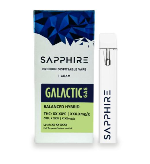 Galactic Gas | 1g Disposable | Hybrid cannabis product
