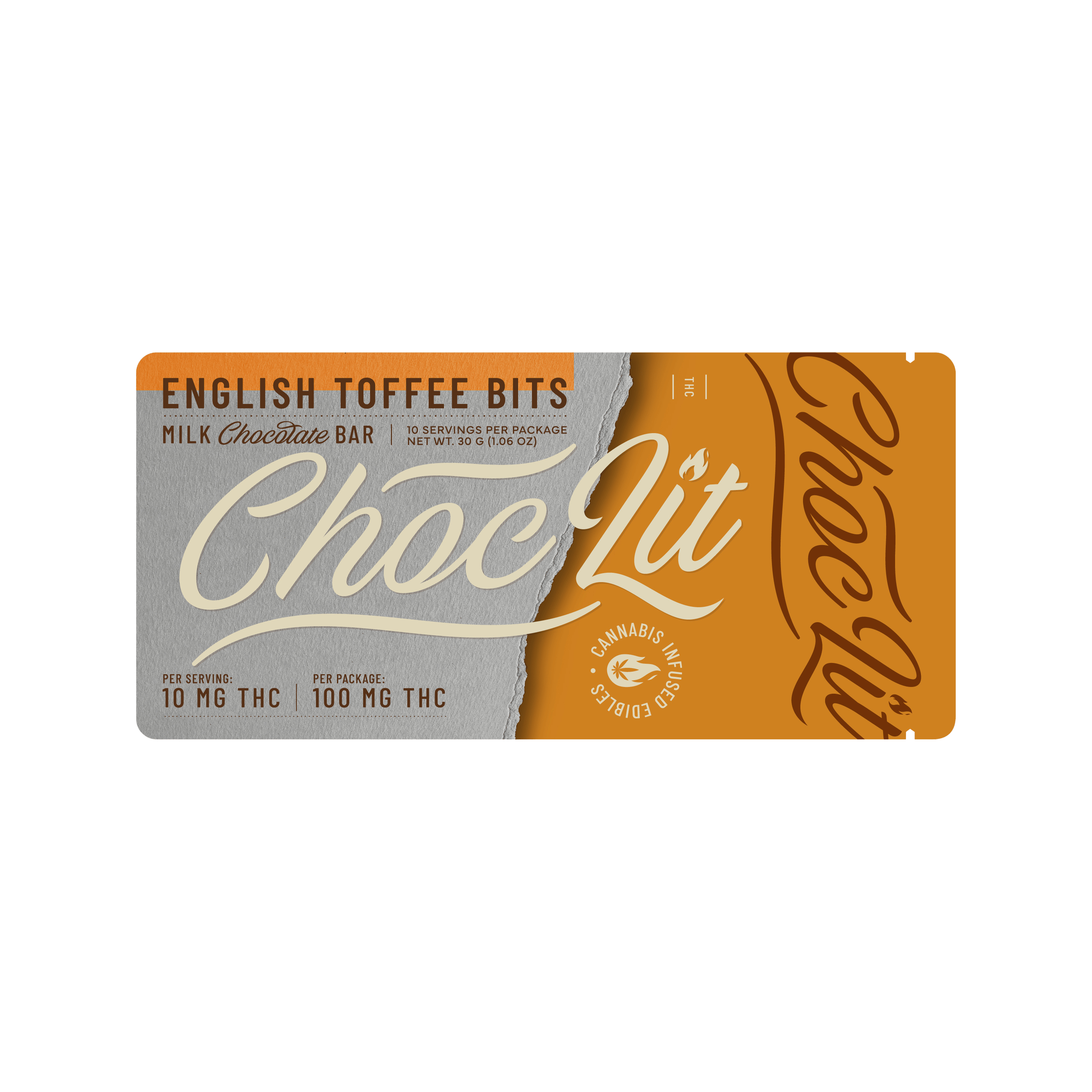 English Toffee Bits | Chocolate Bar | Hybrid