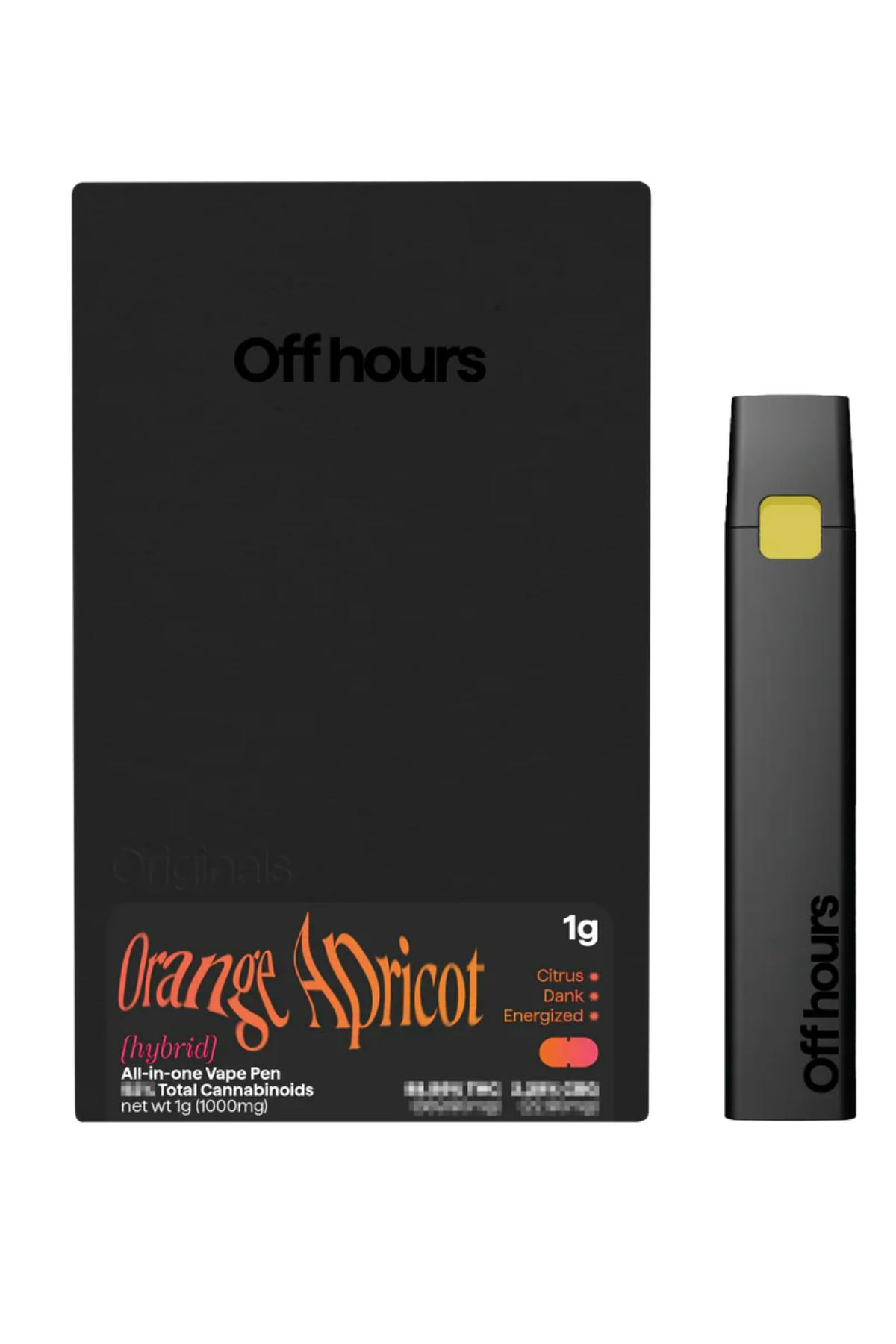 Orange Apricot | 1g | Disposable | Hybrid cannabis product