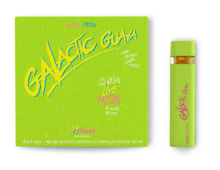 Galactic Guava | .5g | Live Rosin AIO | Sativa Dom. Hybrid cannabis product