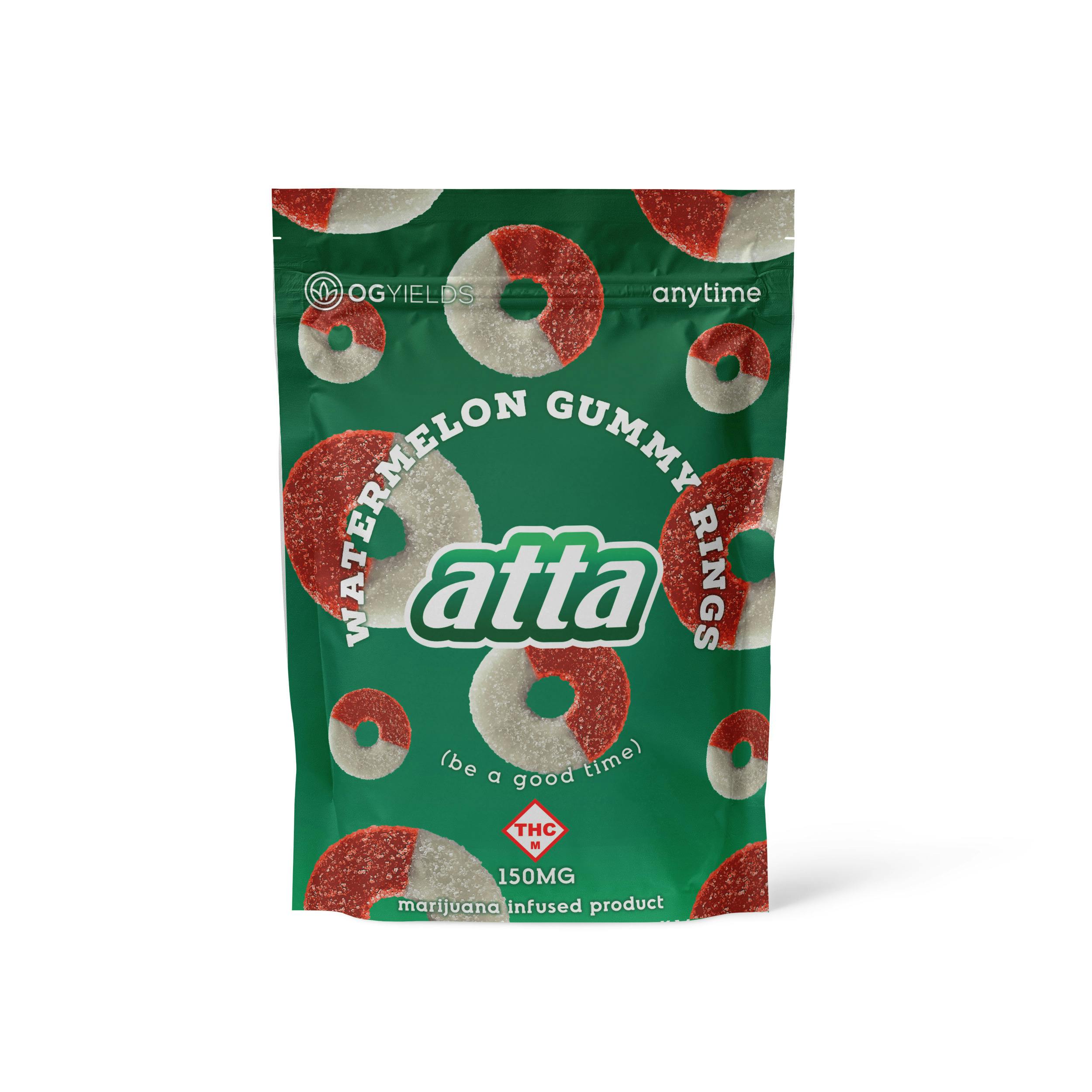 Watermelon Gummy Rings 6pk