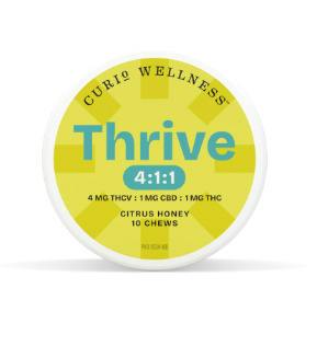 1:1:4 CBD:THC:THCV Lemon Lift Gummies 10pk