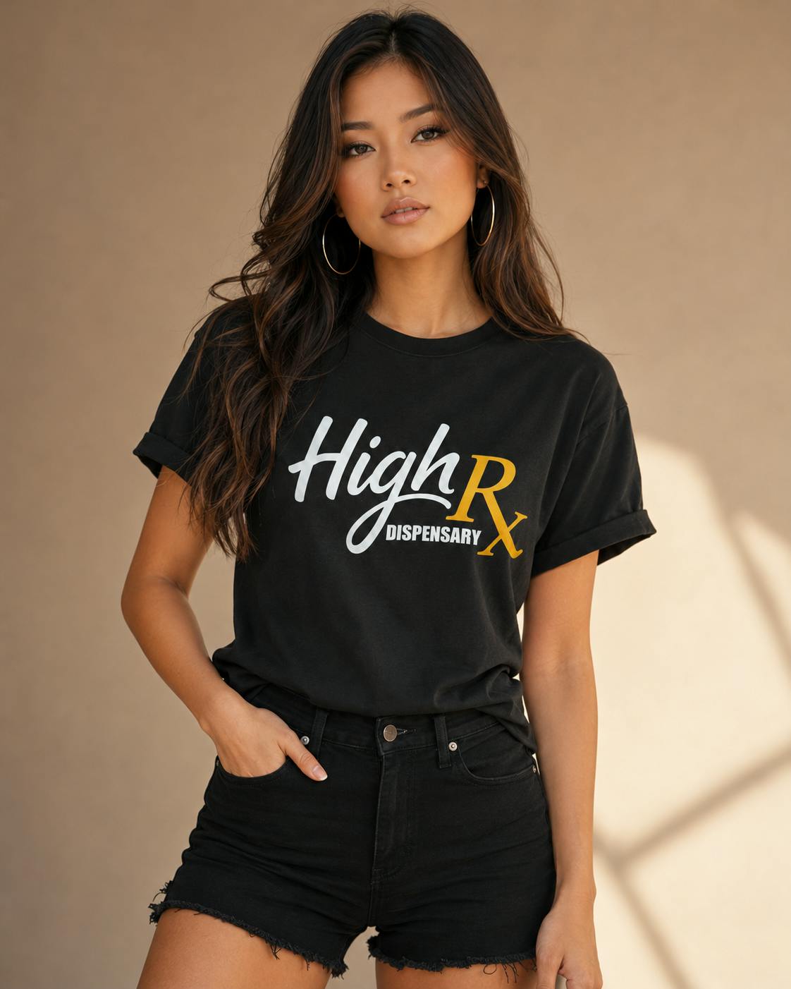 HighRx Tshirt- Black 2XL