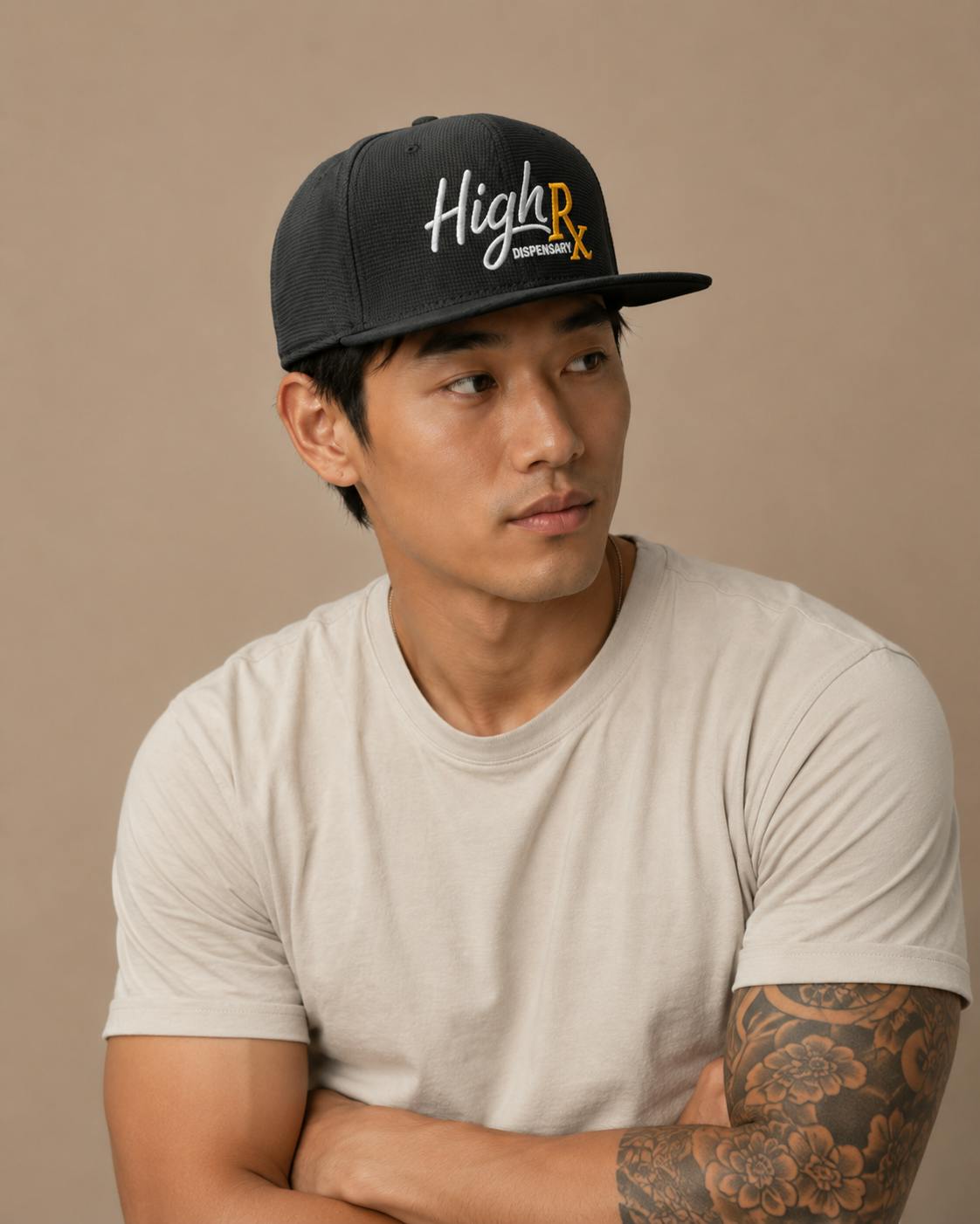 HighRx Hat Grid- Black
