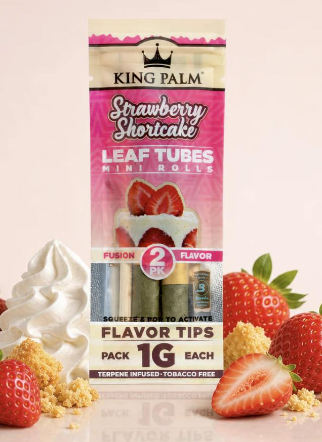 King Palm Mini- Strawberry Shortcake 2ct